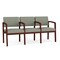 Lesro Lenox 3 Seat Tandem Seating W/ Arms, 65 in W 26 in L 31.5 in H LW3103 - alternate 1